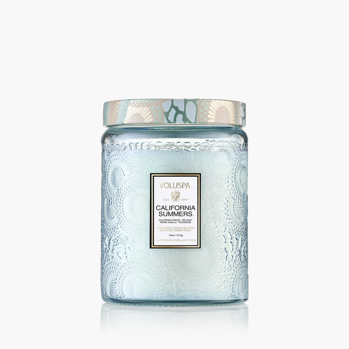California Summers 18oz Large Candle Jar