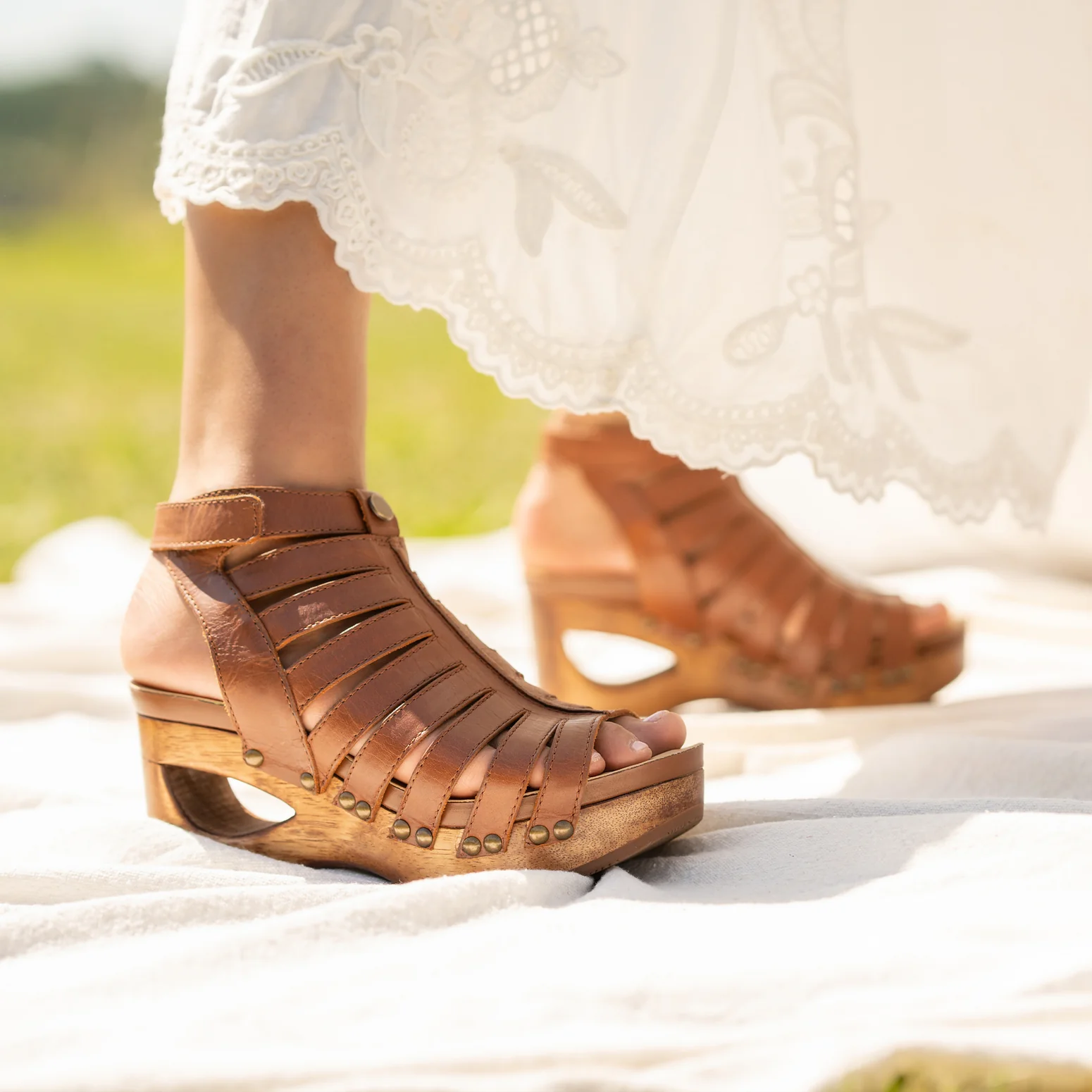 Andie Tan Calf styled
