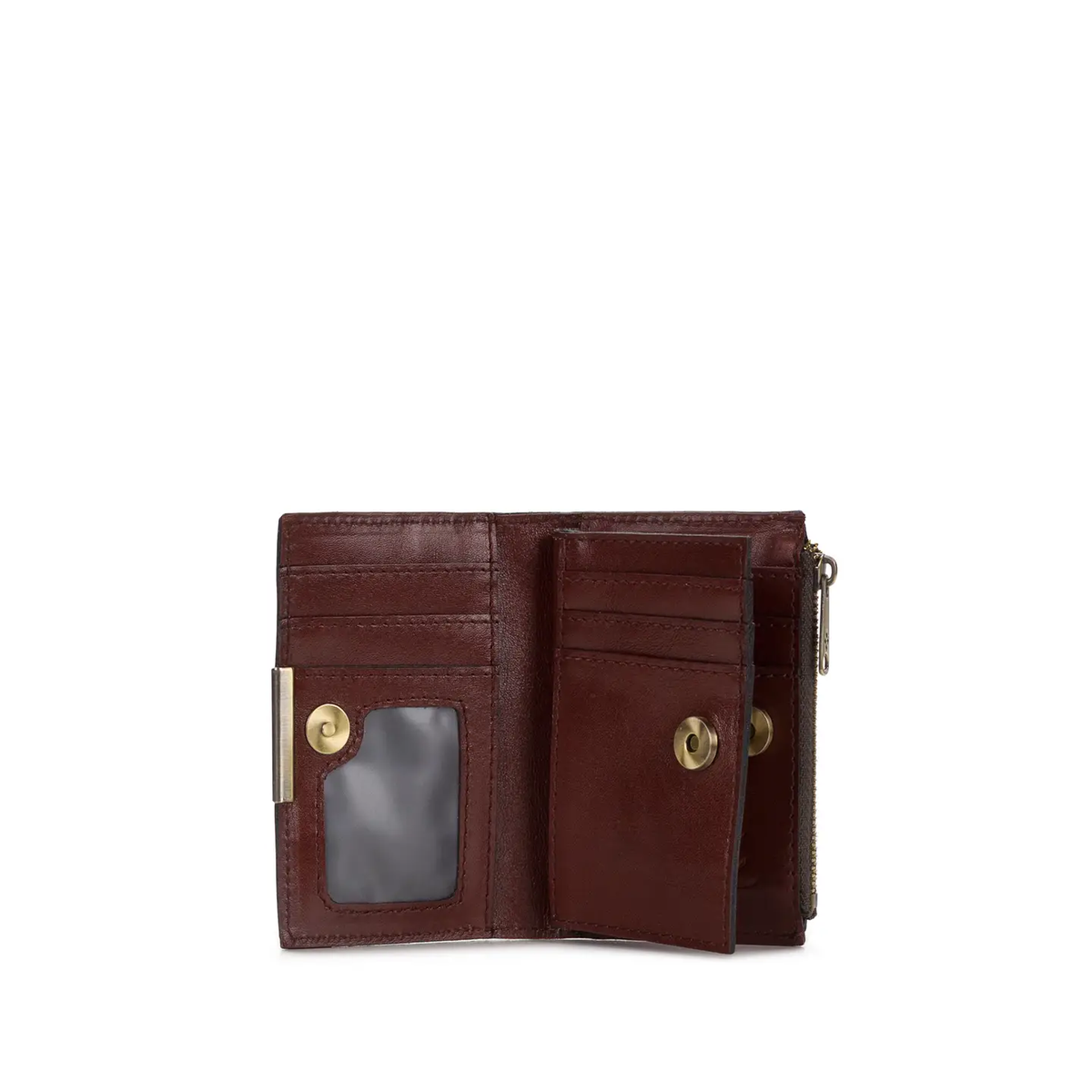 Busalla Wallet - Brazilian Supple Tooled Brown