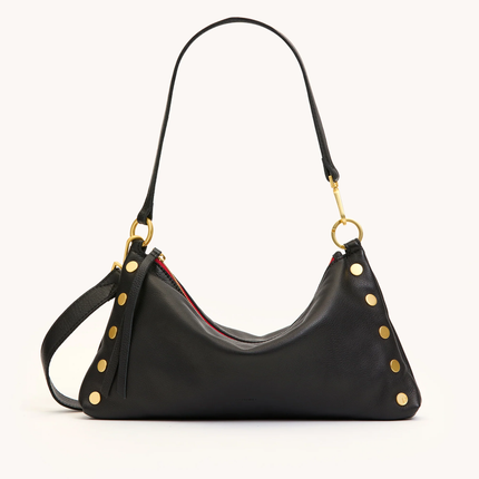 kyle black/brushed gold red zip NA