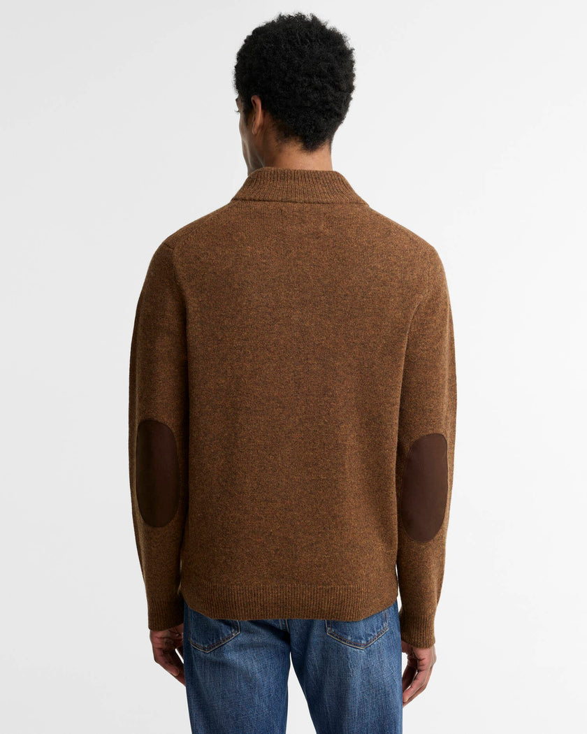 Barbour Essential Elbow Patch Sweater