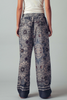Boho Print Wide Leg Pant - Multi
