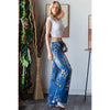 Flower Power EMB Denim Pants