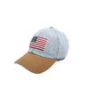 Print Americana Flag Baseball Cap