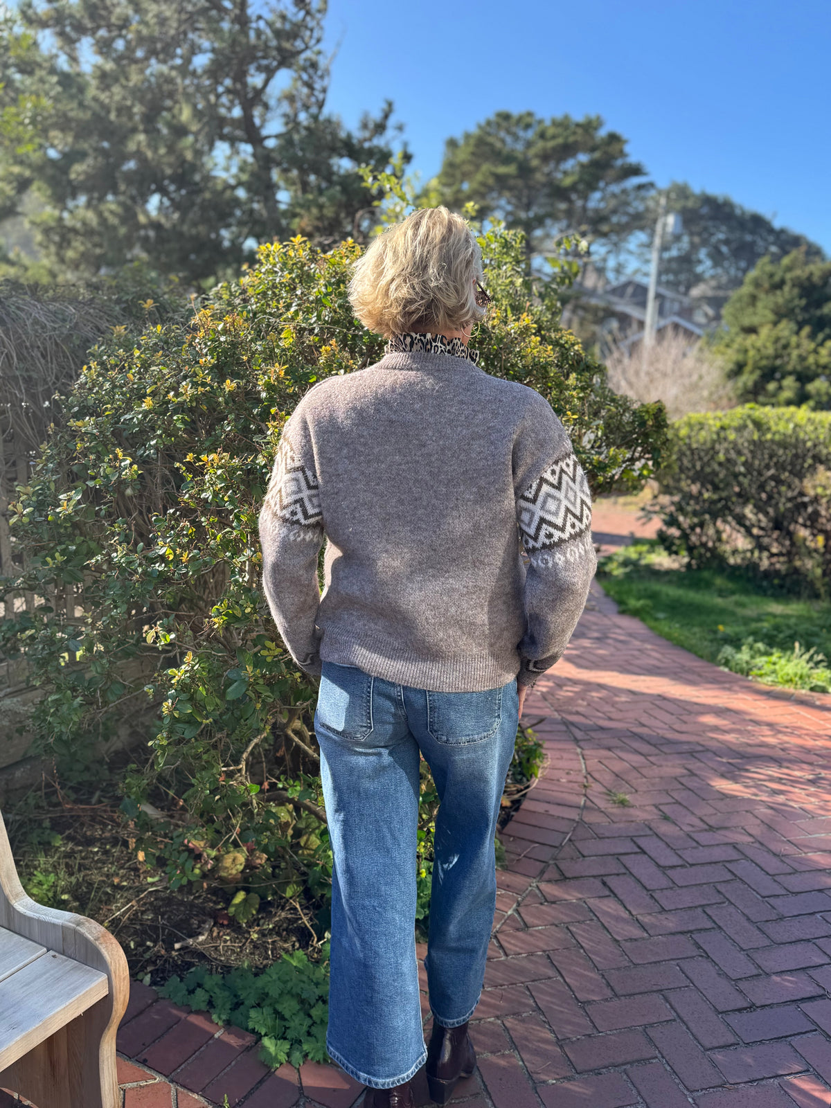 Brumous Morning Knit Sweater