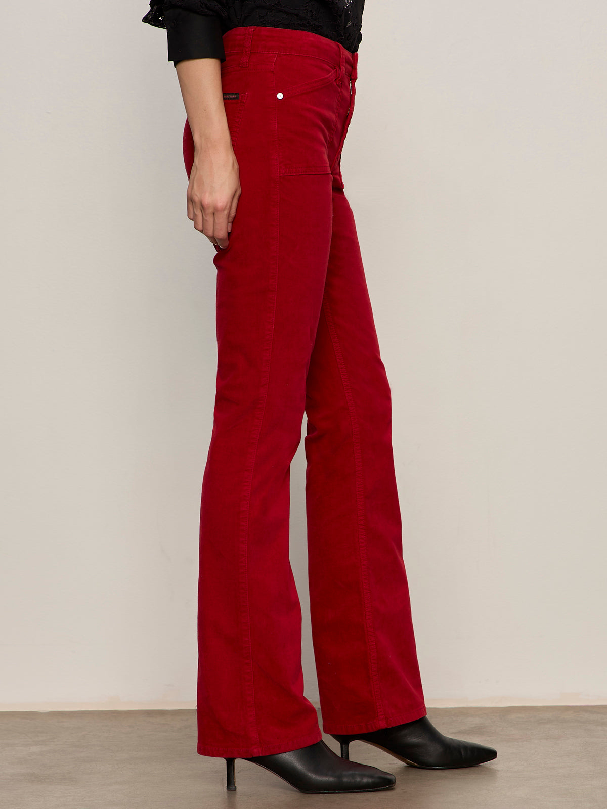 VELVETEEN BROOK BOOTCUT side