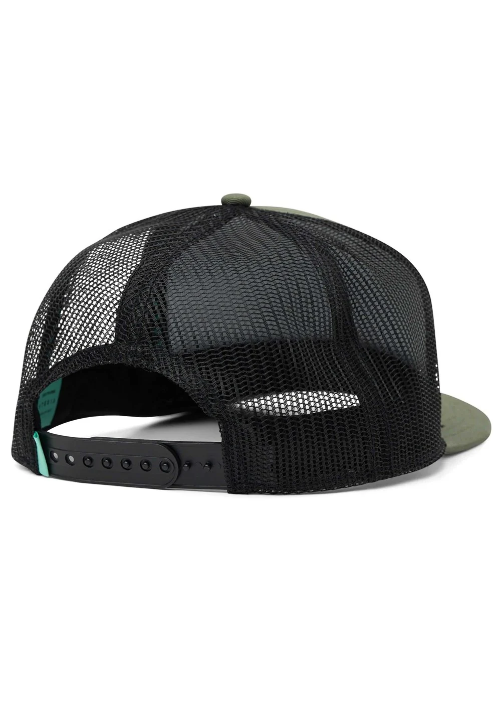  Solid Sets Trucker Hat Army back