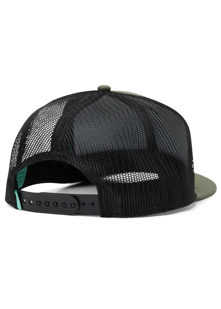  Solid Sets Trucker Hat Army back