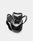 Cascade Backpack Compact Black Leatherlite