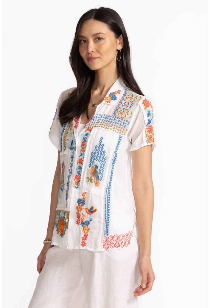 Johnny Was PETRA SHIRT front/side