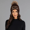 Dk. Brown & Tan Whiskey Weather Pom Hat