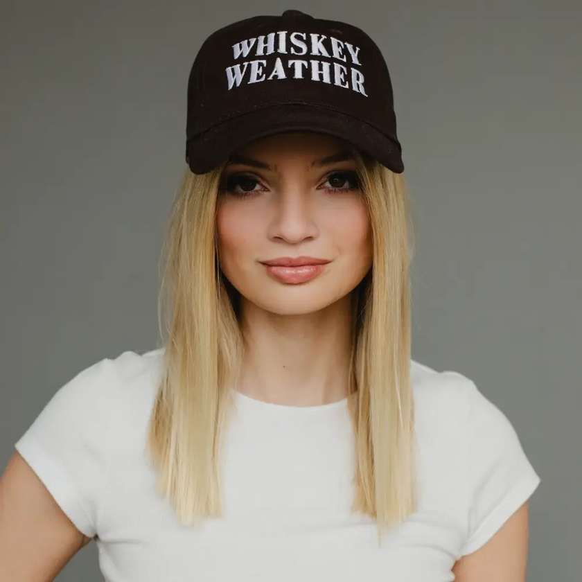 Whiskey Weather Baseball Hat