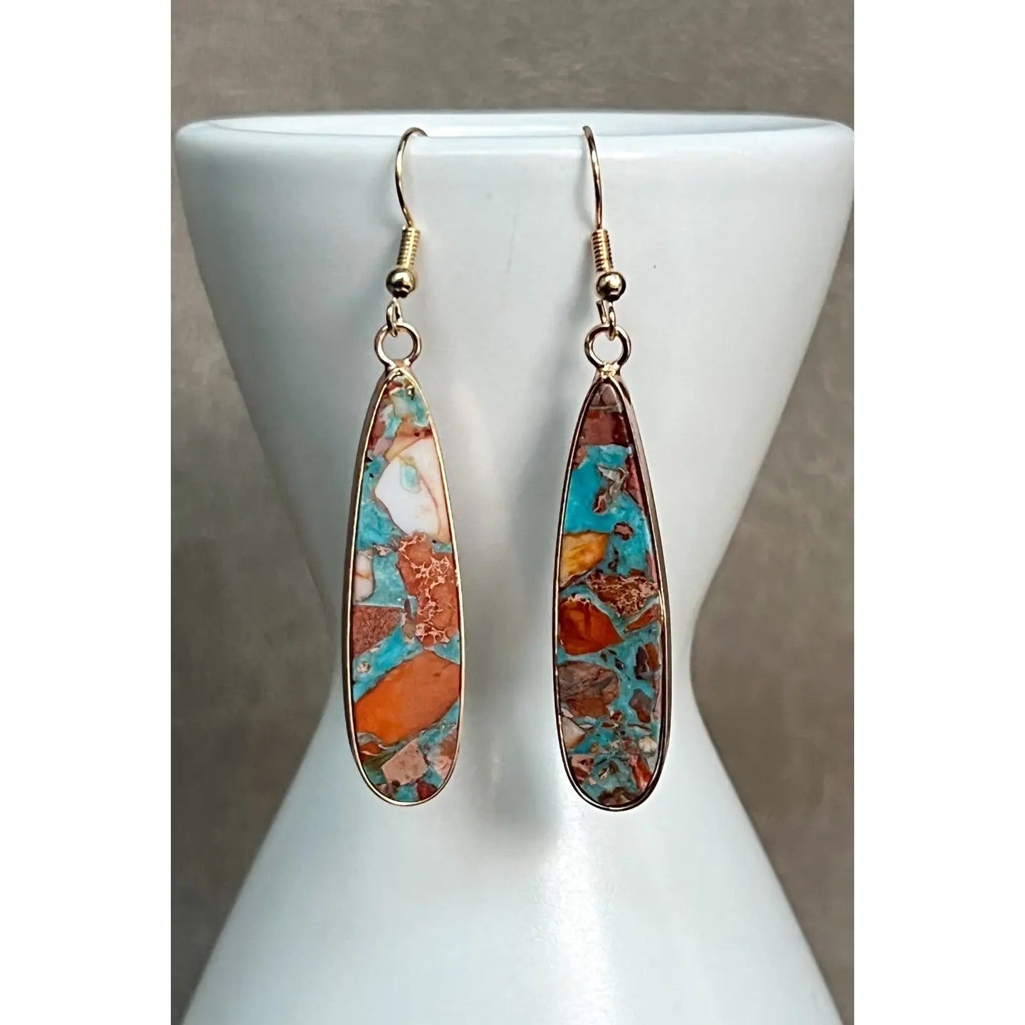 Samira Earring Imperial Jasper