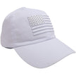 Americana Flag Baseball cap White