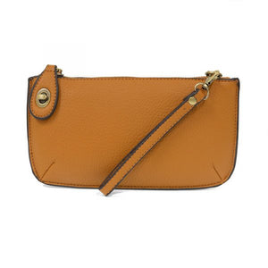 Joy Mini Crossbody Wristlet Clutch sienna front