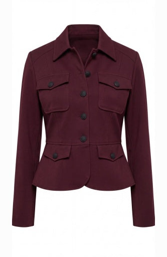 dark oxblood