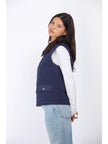 Hallie Heart Quilted Crop Vest