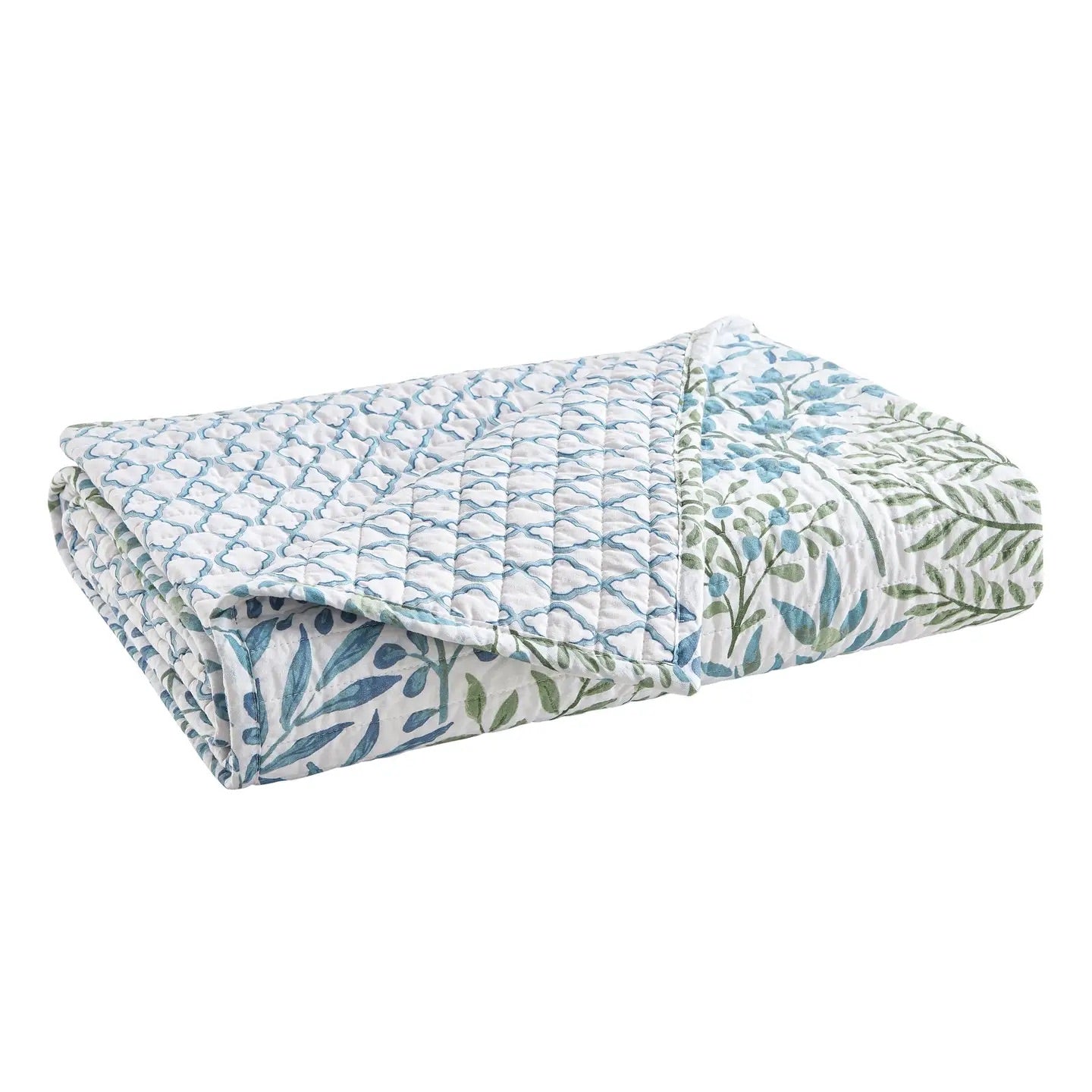 English Forest Quilted Throw