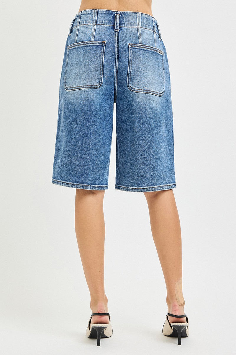  Kari Slouchy Bermuda Shorts back