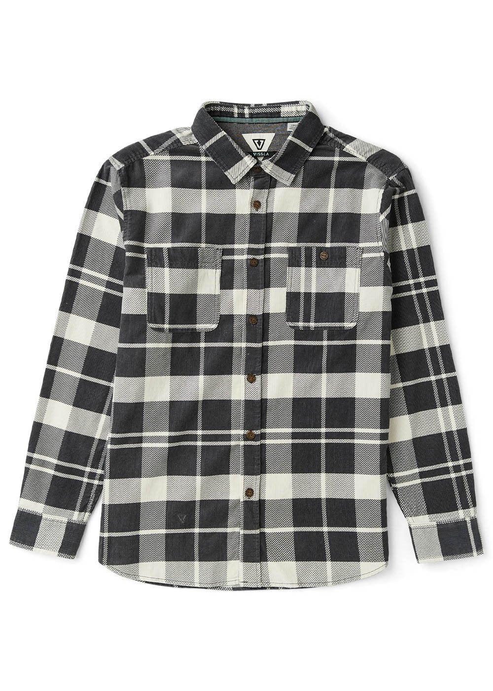 Rails Cord Printed Eco LS Shirt