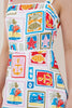 PRINTED SLEEVELESS SLIM FIT BEACH DRESS