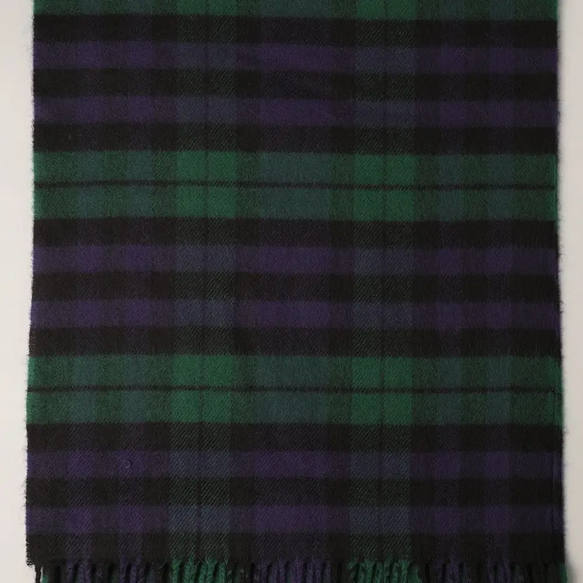 Softer Than Cashmere Plaid Scarf green