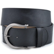 Wide Width Belt with Horseshoe Shape Buckle