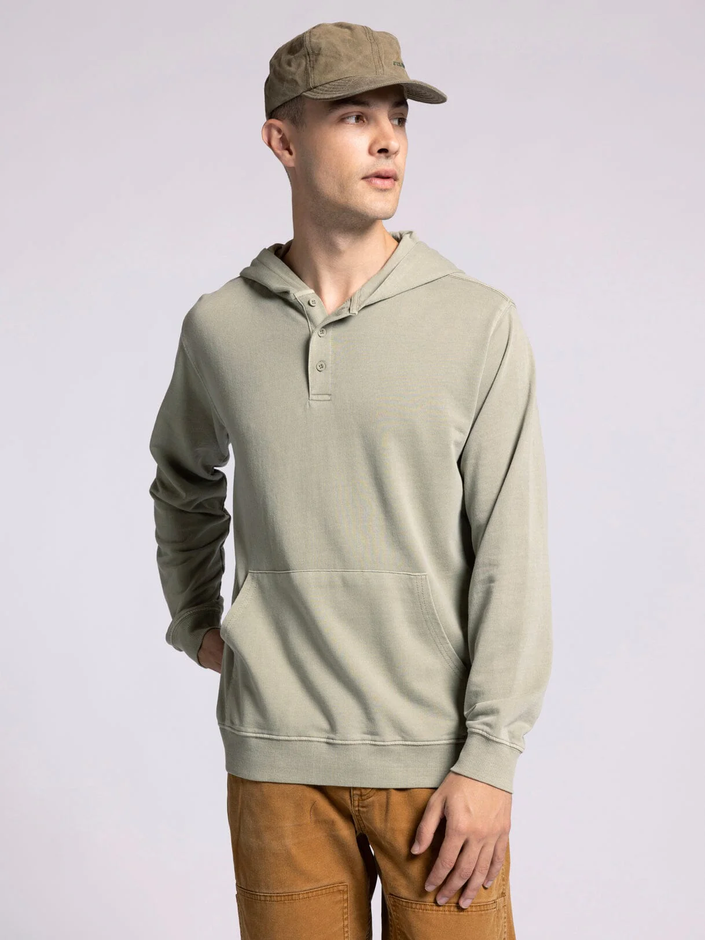  Summit Hoodie grey sage front