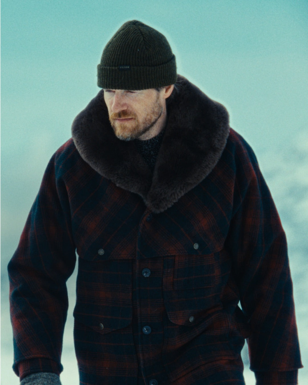 FILSON LINED WOOL PACKER COAT サイズ38 Lined Mackinaw Wool Packer Coat - Dark Navy | Filson