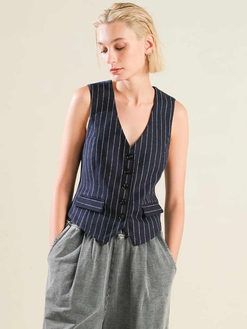 A Woolen Vest front