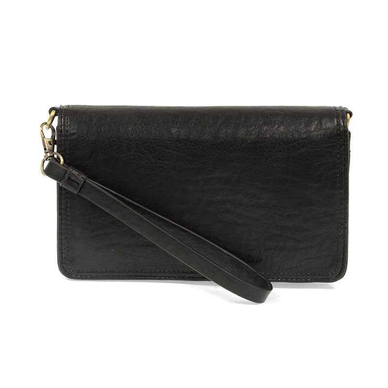 Billie Mini Organizer Crossbody Bag Black back