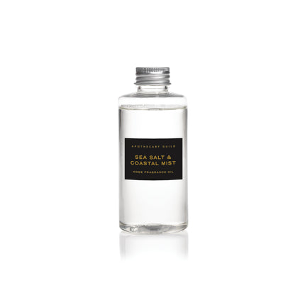 Apothecary Guild Opal Glass Reed Diffuser in Gift Box - Refill | Sea Salt & Coastal Mist