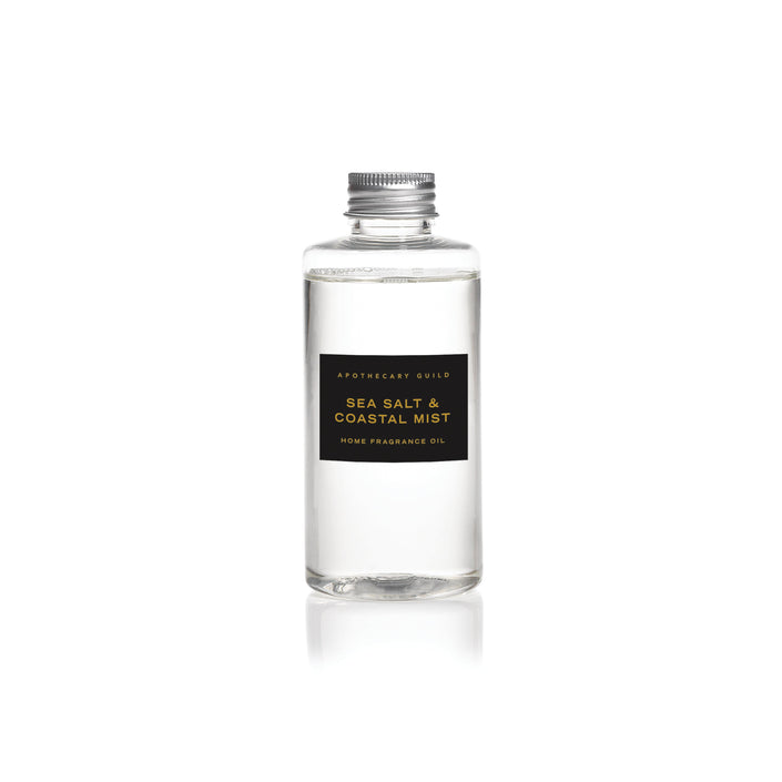 Apothecary Guild Opal Glass Reed Diffuser in Gift Box - Refill | Sea Salt & Coastal Mist