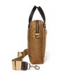 Tin Cloth Compact Briefcase Tan One Size profile