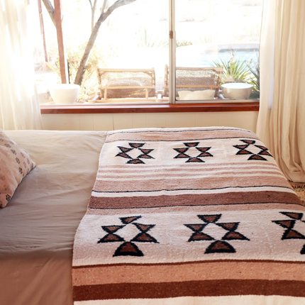 Sonoran Mesa Handwoven Blanket