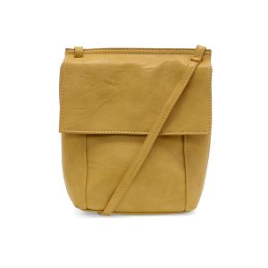 Laguna Yellow Jensy Front Flap Crossbody