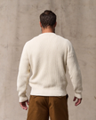 Filson Vintage Cotton Crewneck Sweater natural back
