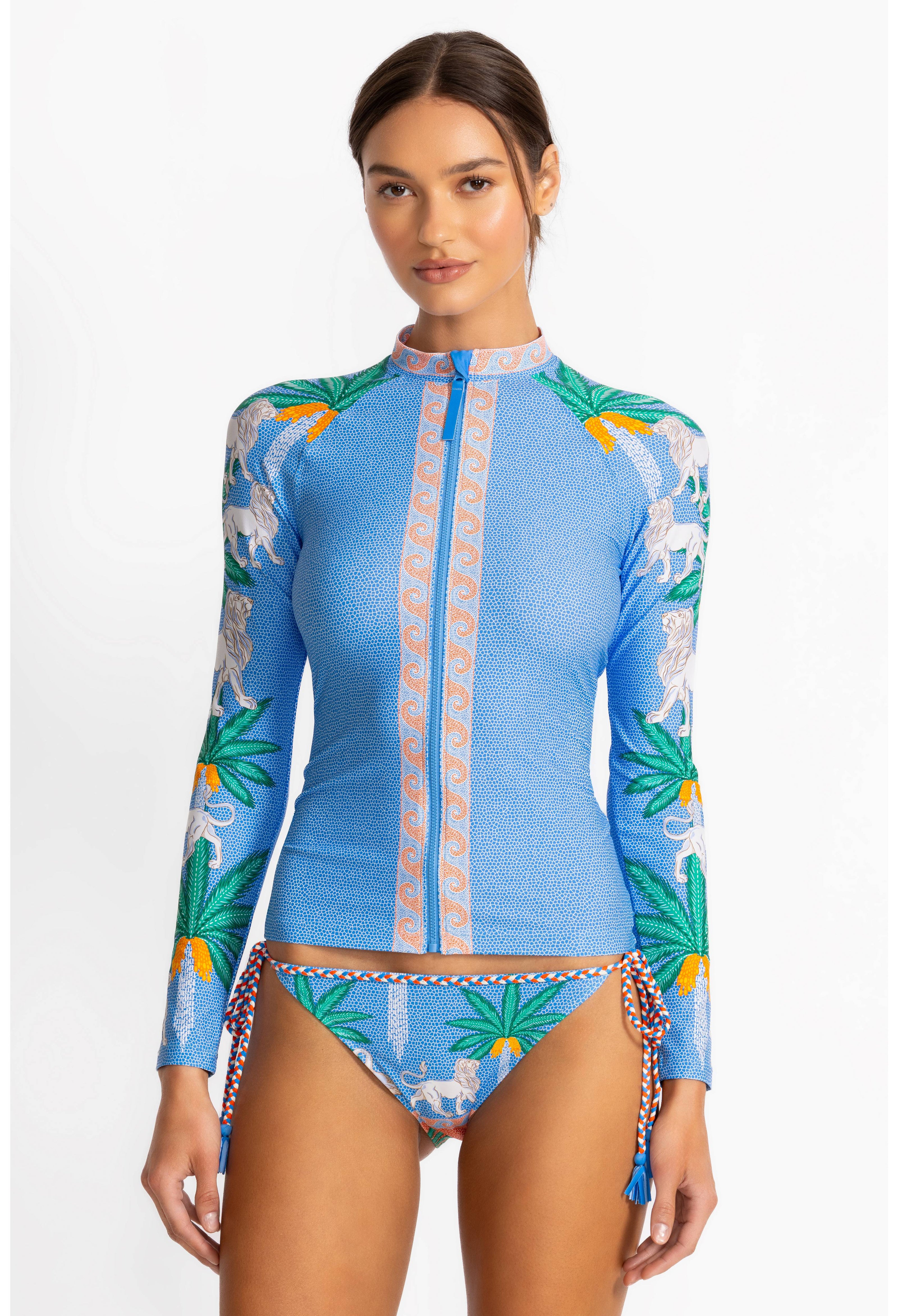 JW X PAOLITA LONG SLEEVE SURF SHIRT front