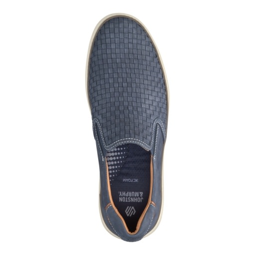 McGuffey 2 Woven Slip-On navy top