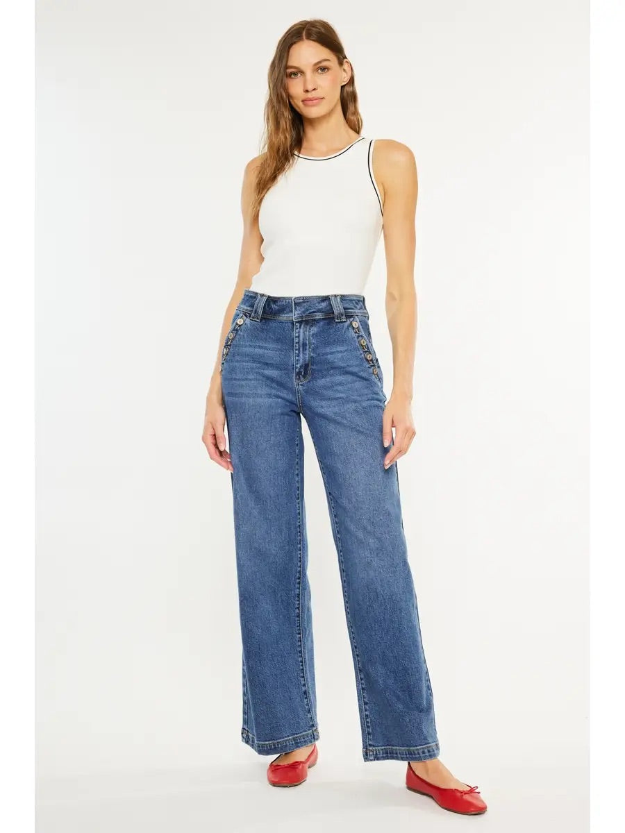  ULTRA HIGH RISE WIDE LEG front