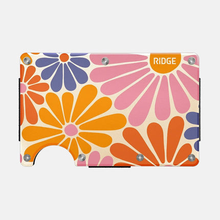Ridge Wallet | Flower Power | Both