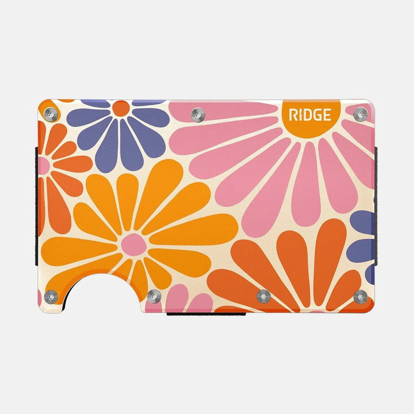 Ridge Wallet | Flower Power | Both