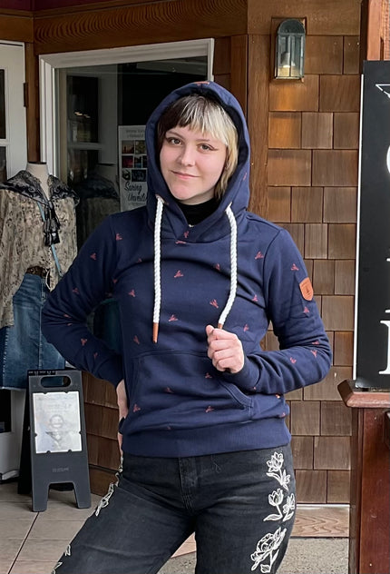 Wanakome Chowder Women's Lobster Hoodie front