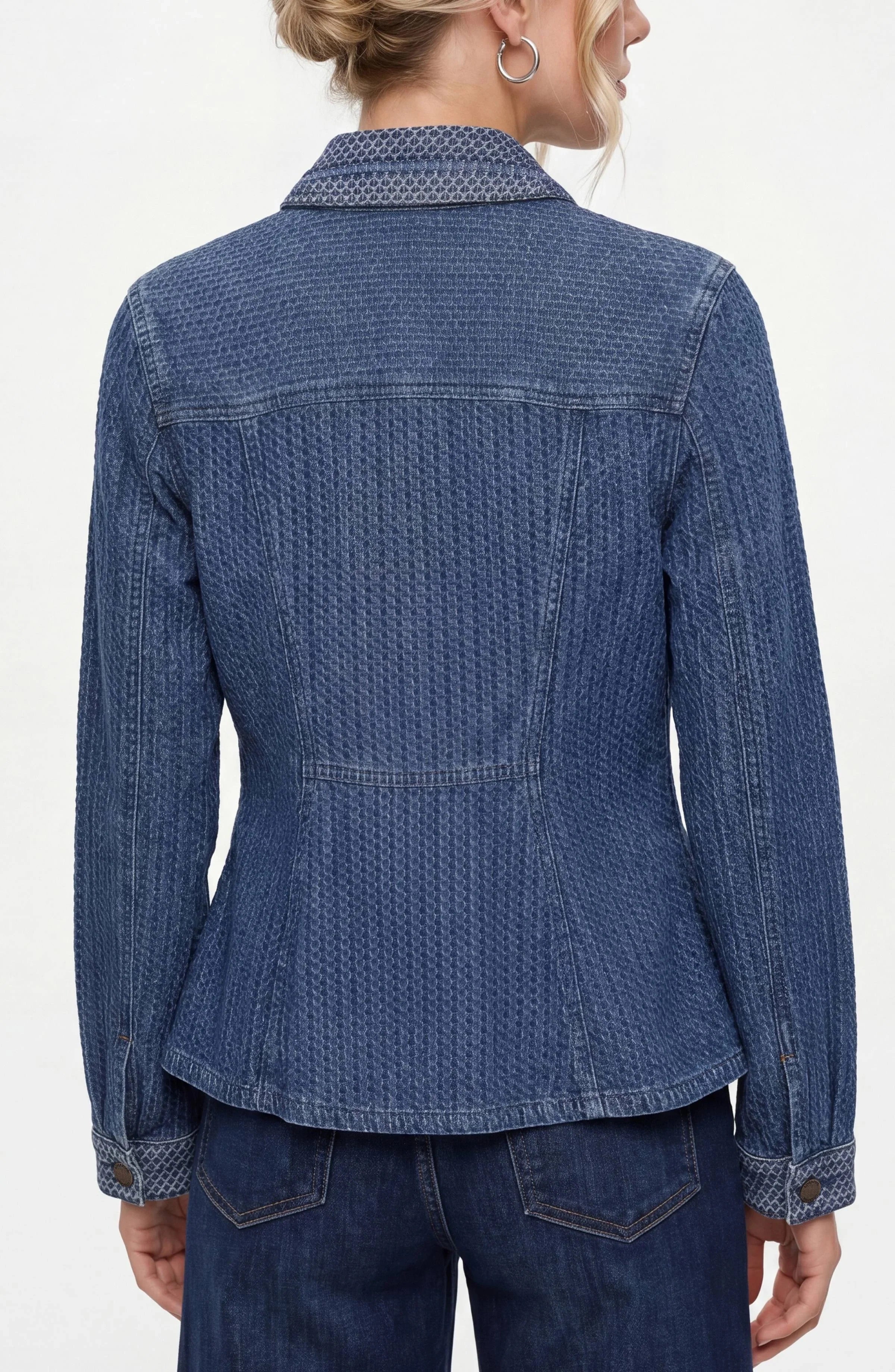 Doris Fit and Flare Trucker Jacket