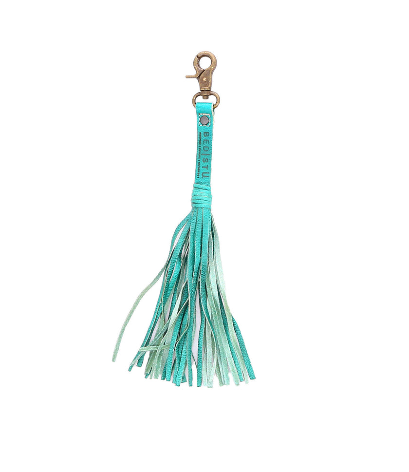 Teal Dip Dye Bed|Stu Tassel Clip