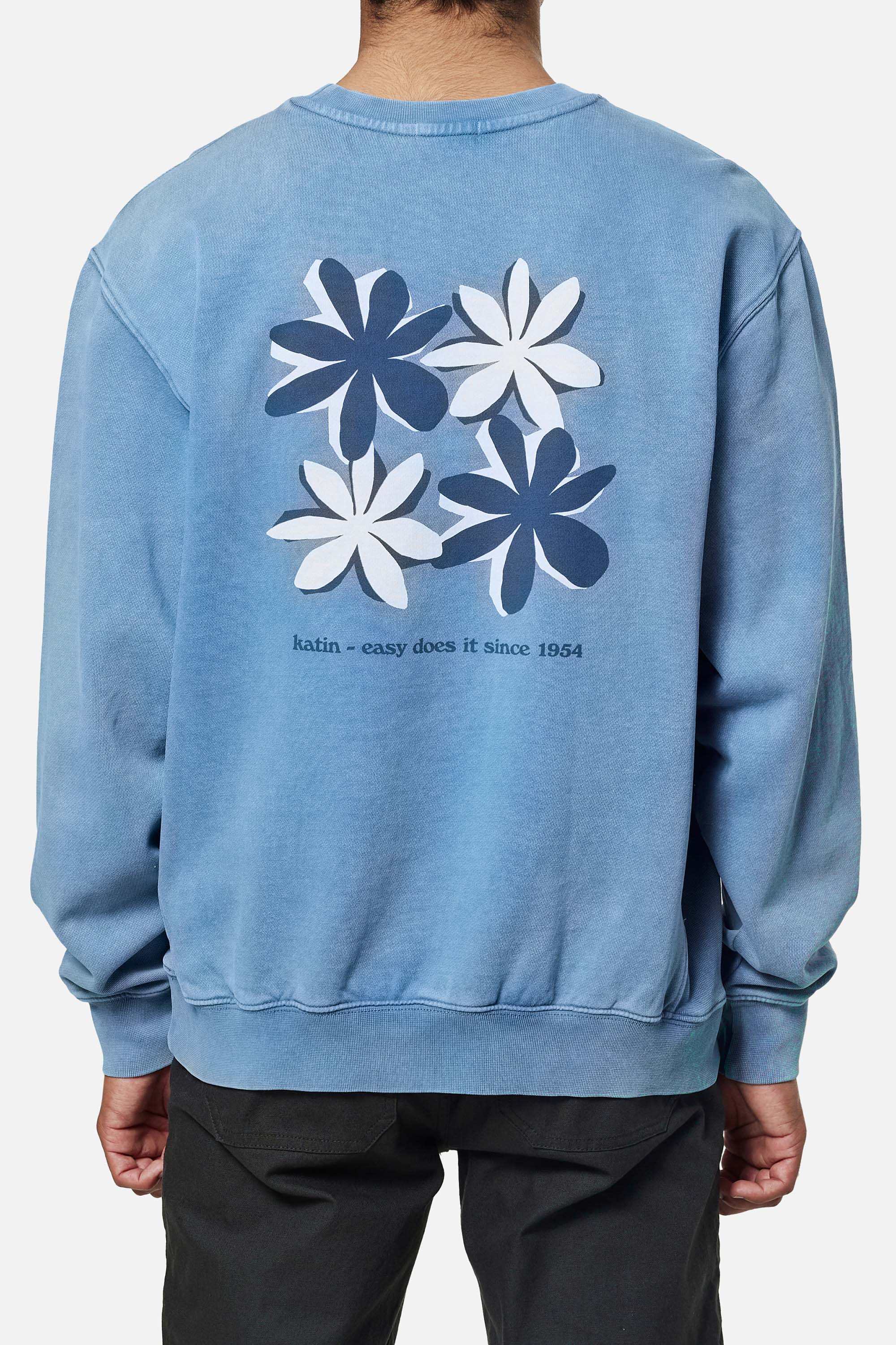 FLOW CREW NECK back