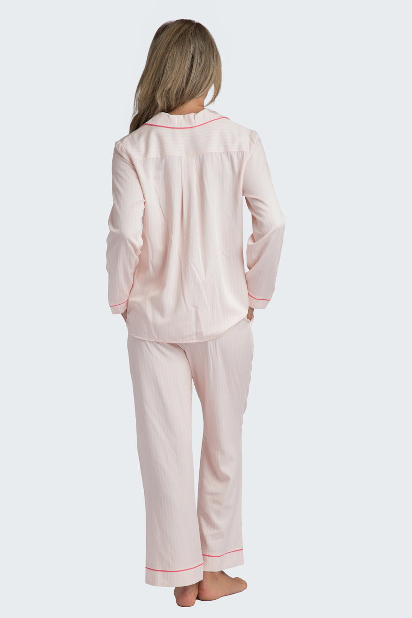 Charleston Crop long PJ Set
