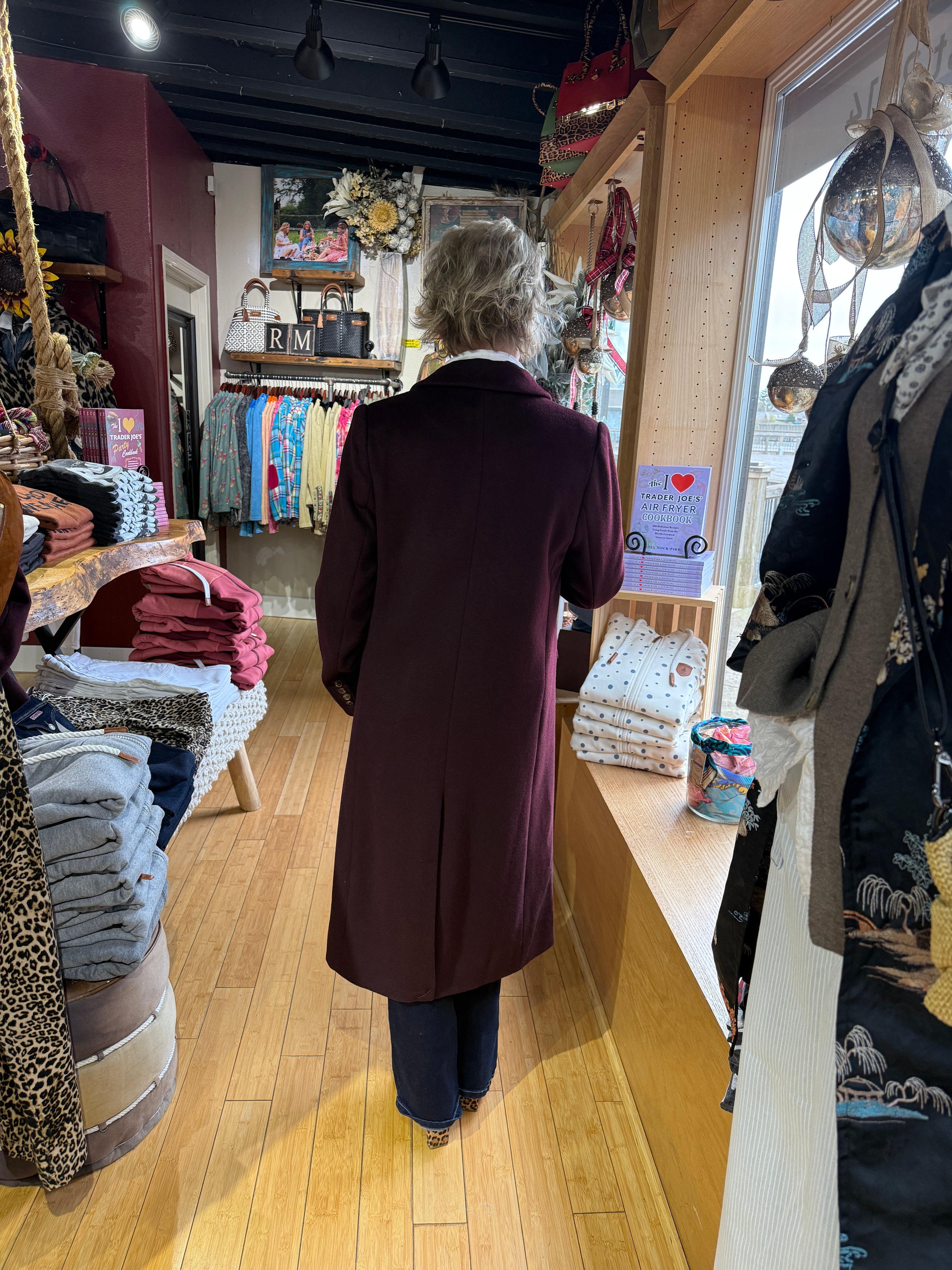 Gabriela Brushed wool Blend Coat