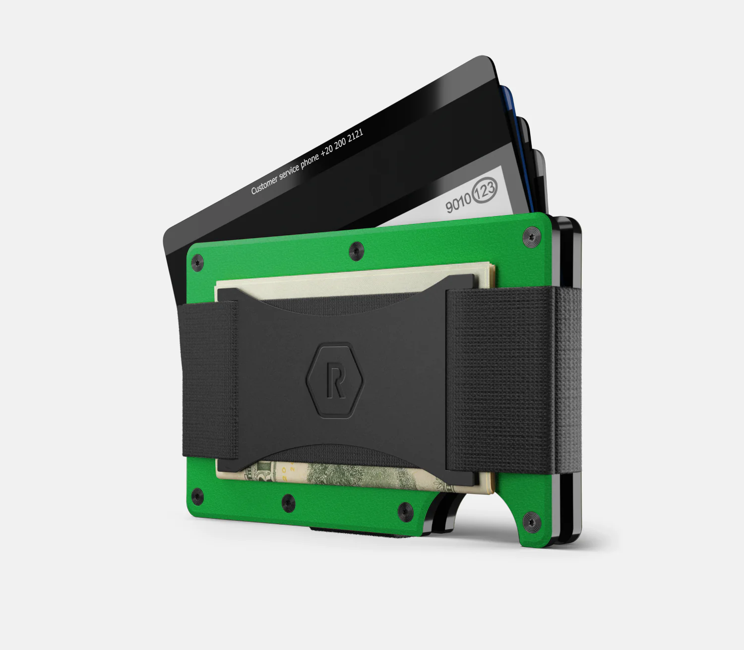 Ridge Wallet - Voodoo Green - Money Clip