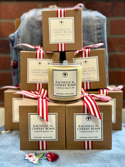 Cannon Beach Cherry Bomb  Candle 11 oz